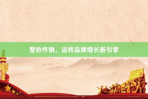 整协作销，运转品牌增长新引擎